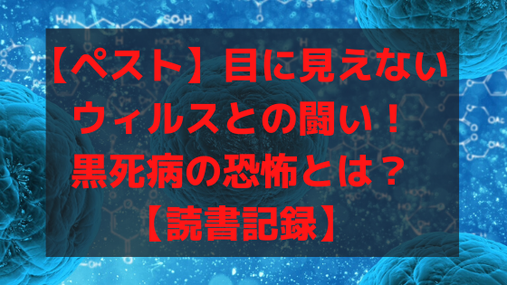ペスト 目に見えないウィルスとの闘い 黒死病の恐怖とは 小説家 松波慶次のまったりブログ