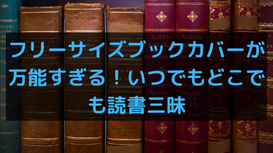 フリーサイズブックカバーが万能すぎる いつでもどこでも読書三昧 小説家 松波慶次のまったりブログ